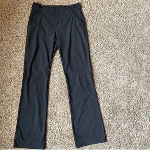 Lucy Pants Women’s Size 4 Black Stretch Trail Hiking Active Chino Straight